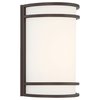 Access Lighting Lola, Wall Sconce, Bronze Finish, Frosted Glass 62165-BRZ/FST